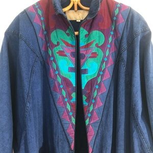90’s patchwork art jacket